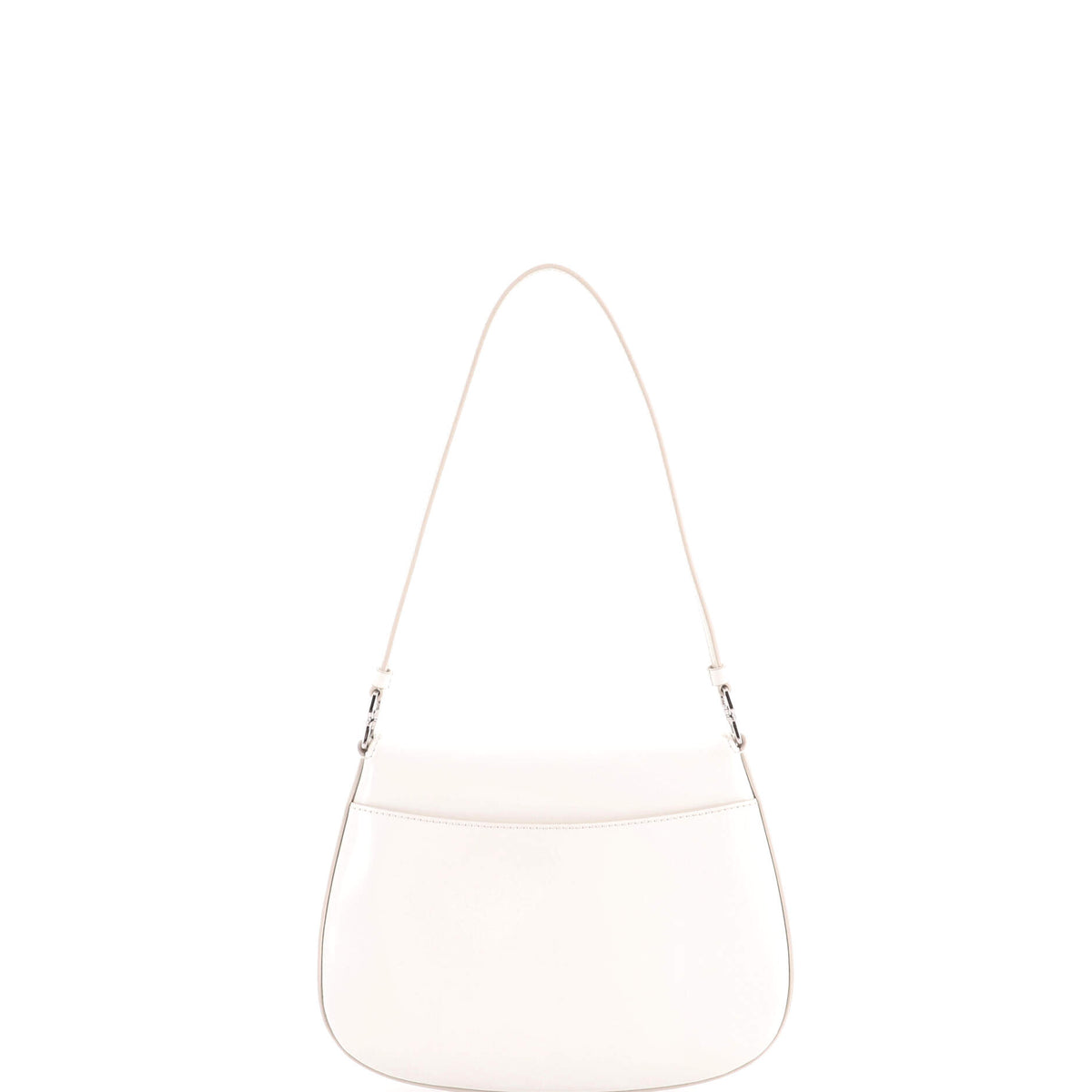 Prada Cleo Flap Shoulder Bag Spazzolato Leather Small