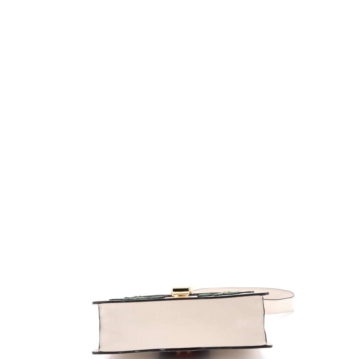 Gucci Sylvie Shoulder Bag Embroidered Leather Small