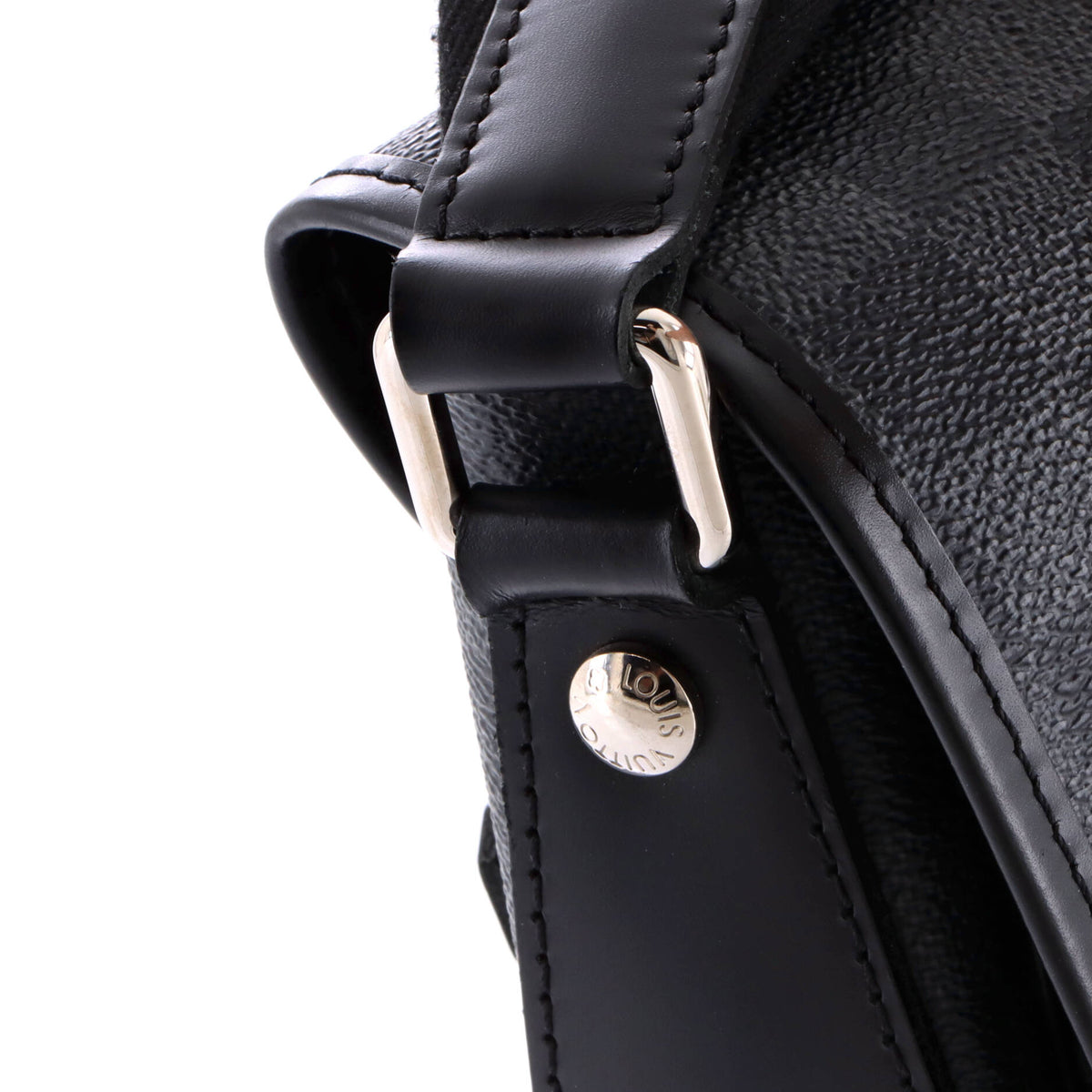 Louis Vuitton Daniel Messenger Bag Damier Graphite GM