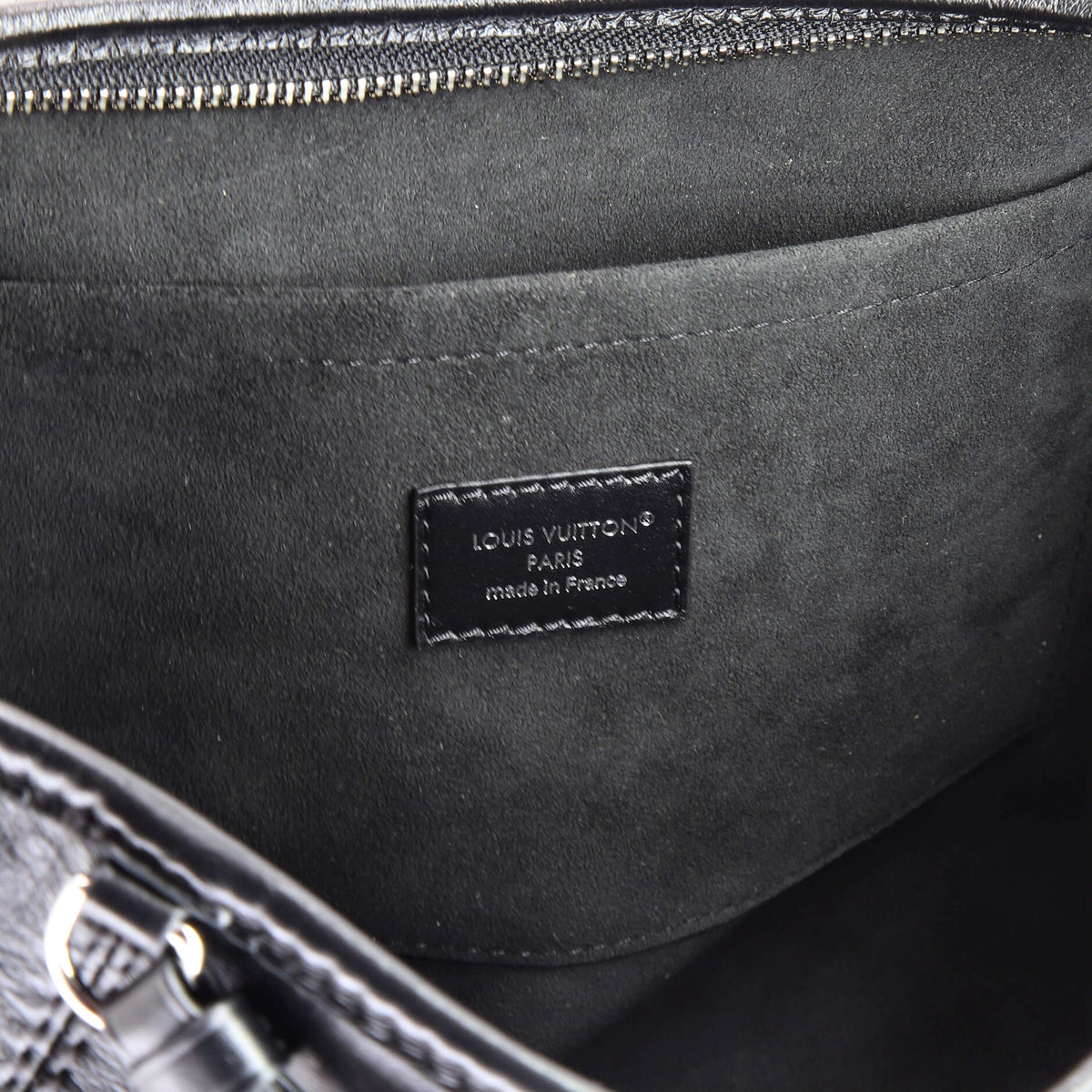 Louis Vuitton CarryAll Vibe Hobo Leather with Monogram Canvas East West
