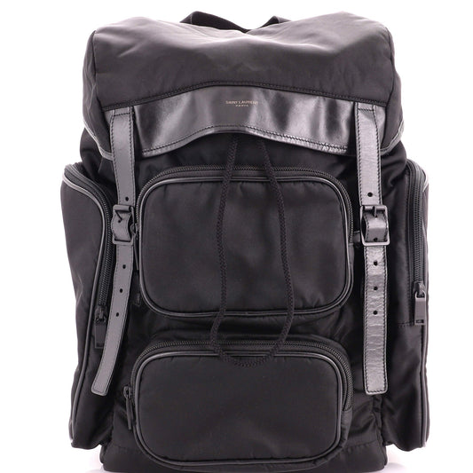 Saint Laurent Delave Multi-Pocket Backpack Nylon