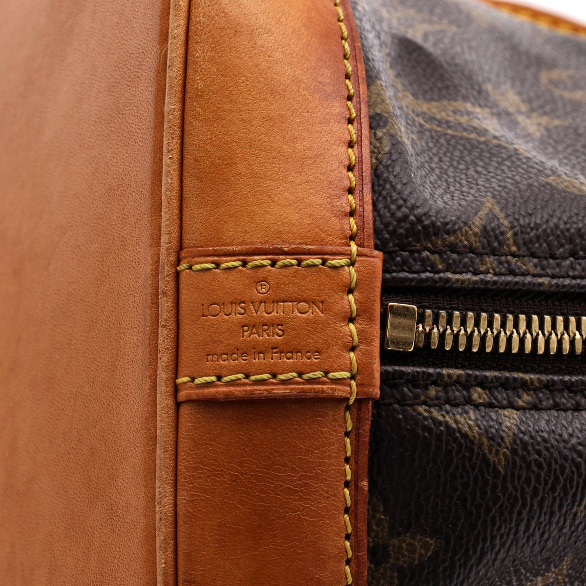 Louis Vuitton Vintage Alma Handbag Monogram Canvas PM