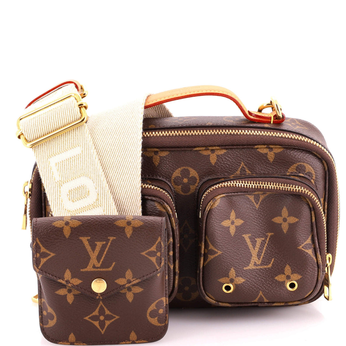 Louis Vuitton Utility Crossbody Bag Monogram Canvas