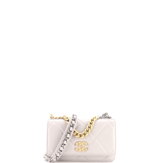 Chanel 19 Wallet on Chain Quilted Lambskin