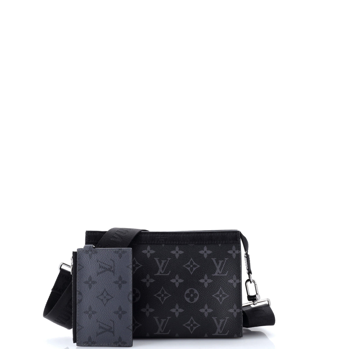 Louis Vuitton Gaston Wearable Wallet Monogram Eclipse Canvas