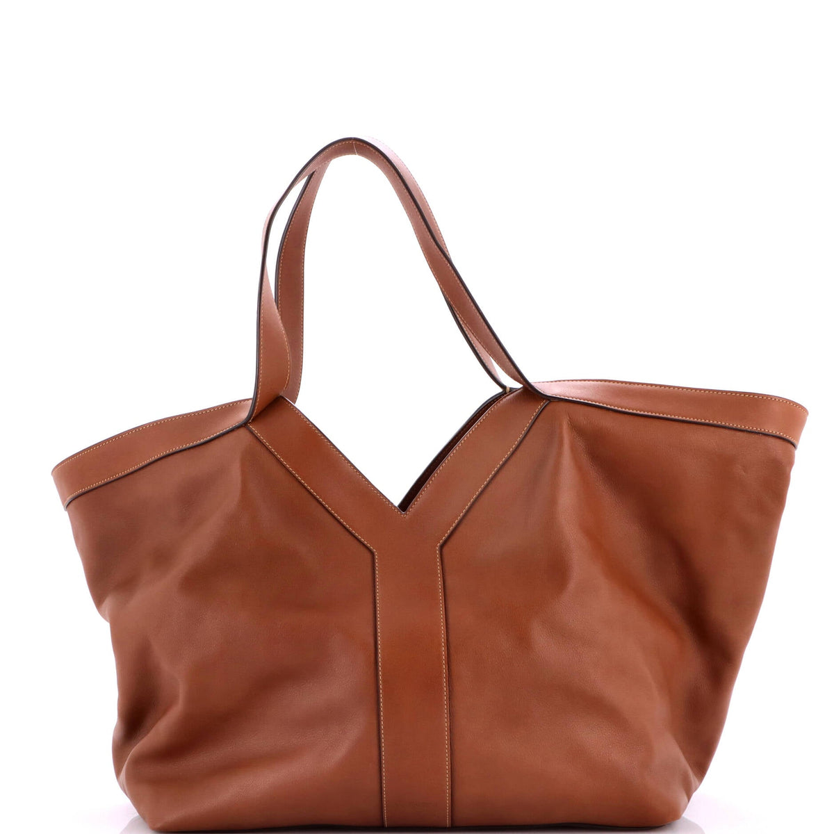 Saint Laurent Y Tote Leather Medium