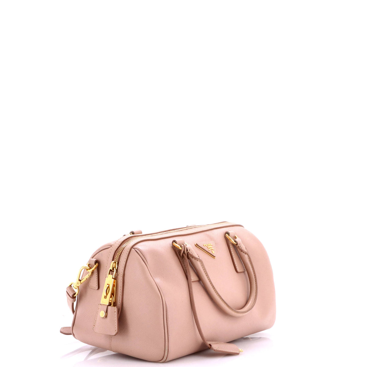 Prada Convertible Bowler Bag Saffiano Leather Medium
