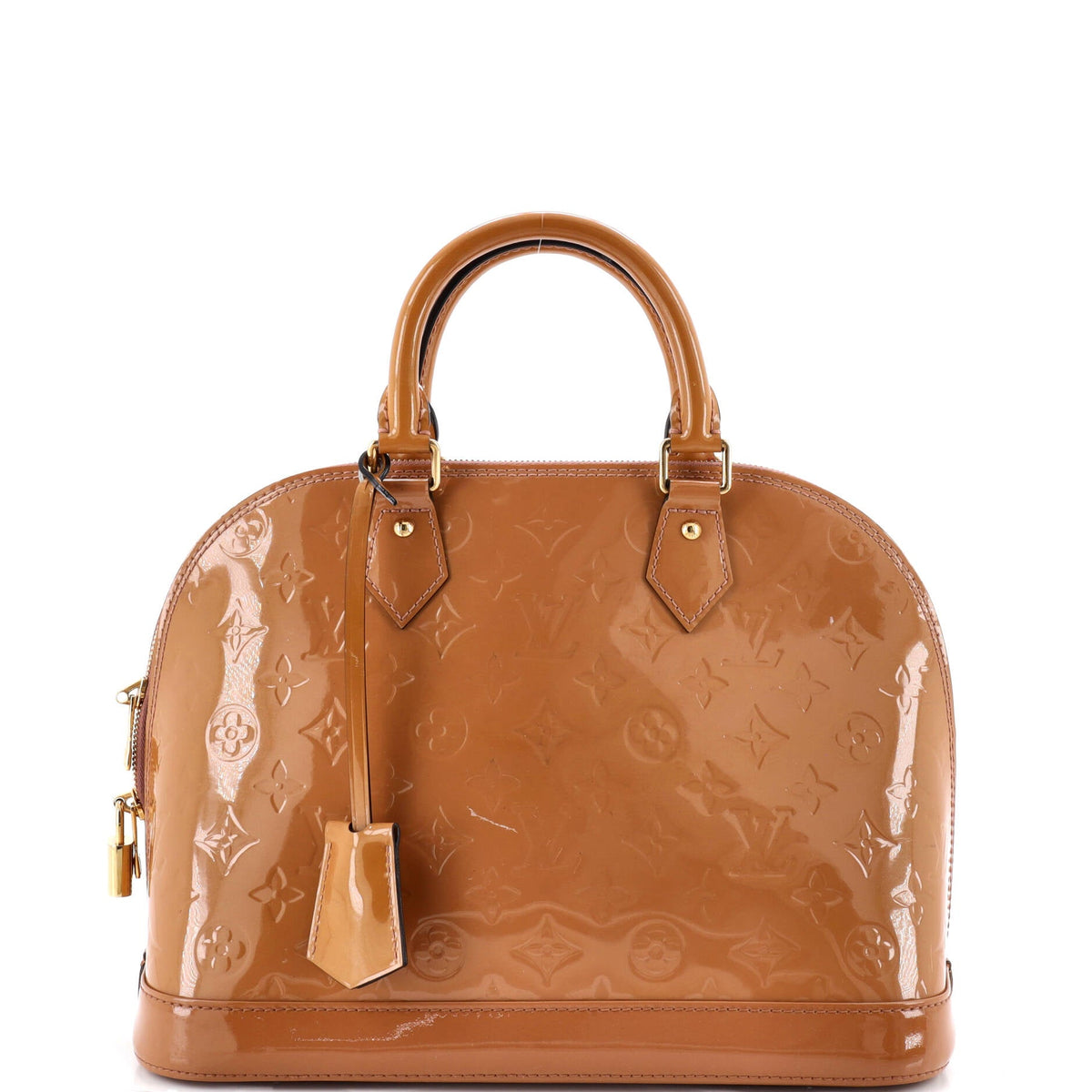 Louis Vuitton Alma Handbag Monogram Vernis PM