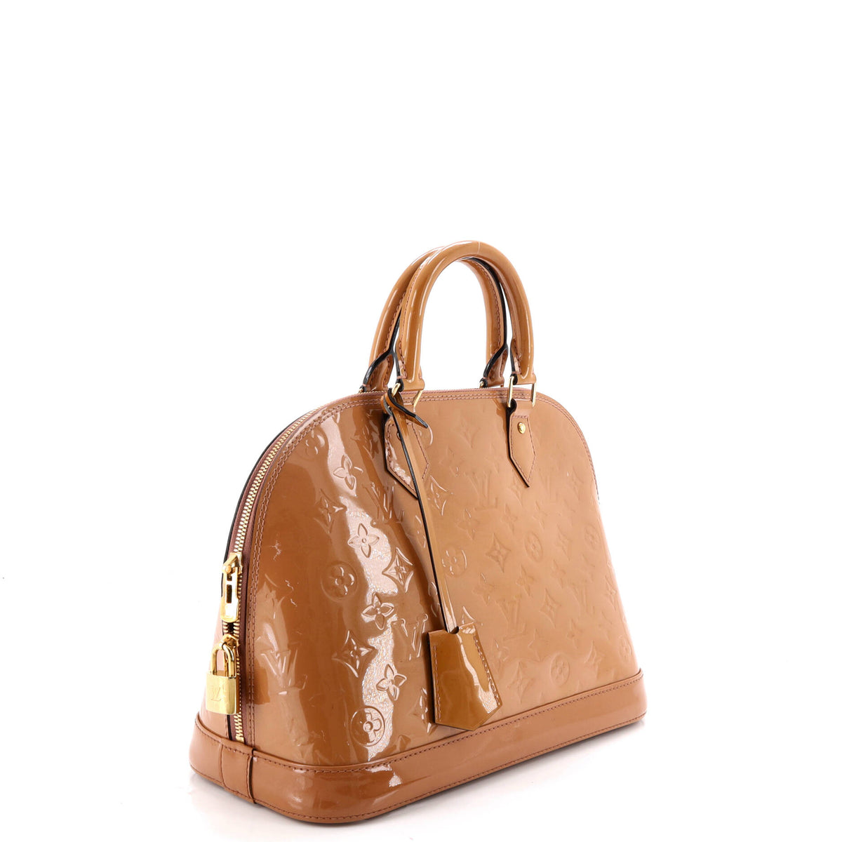 Louis Vuitton Alma Handbag Monogram Vernis PM
