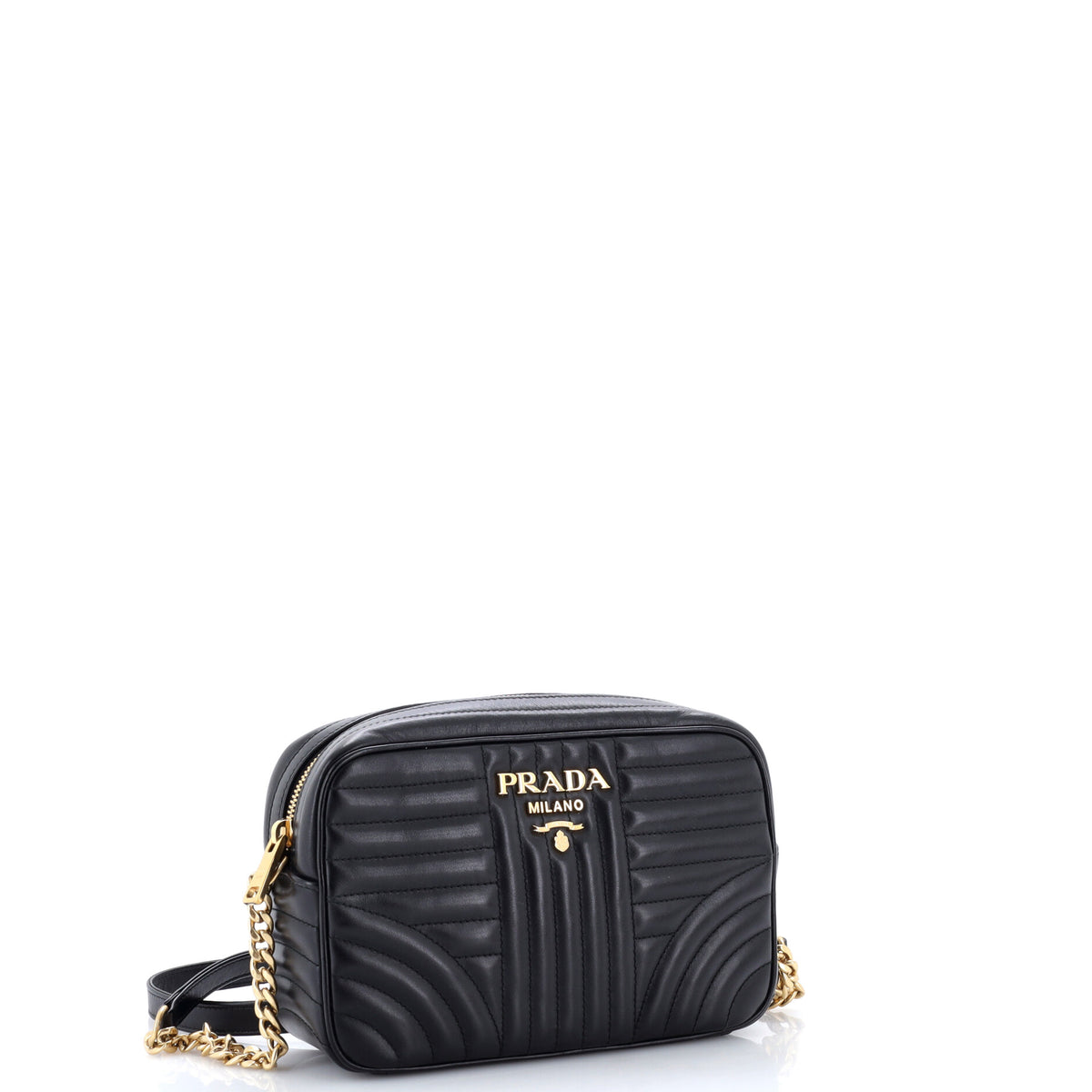 Prada Camera Bag Diagramme Quilted Leather Small