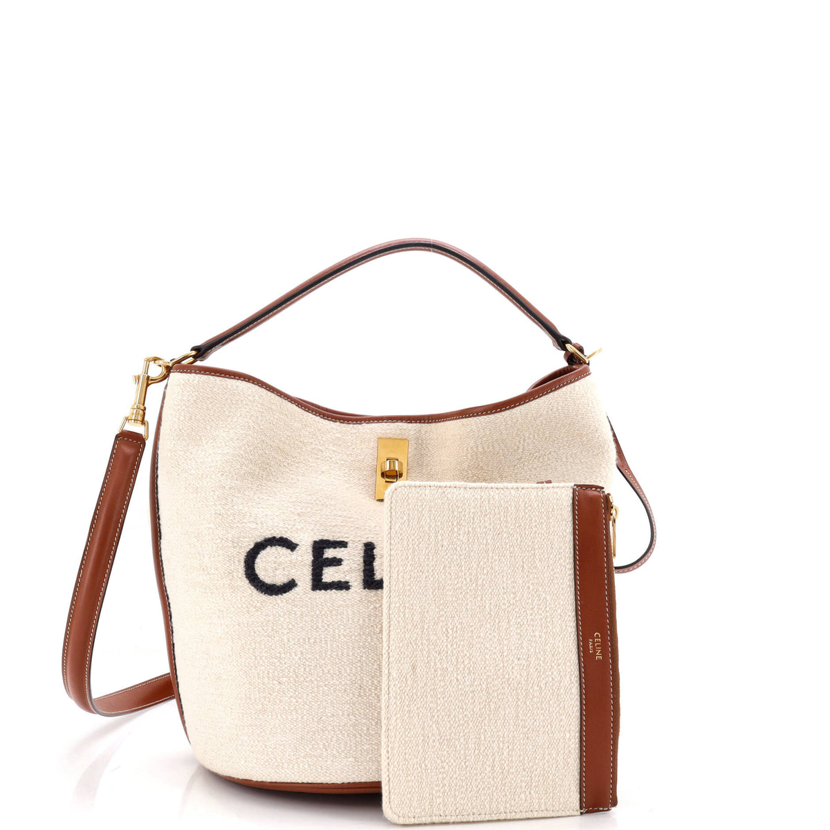 Celine Bucket 16 Bag Printed Canvas