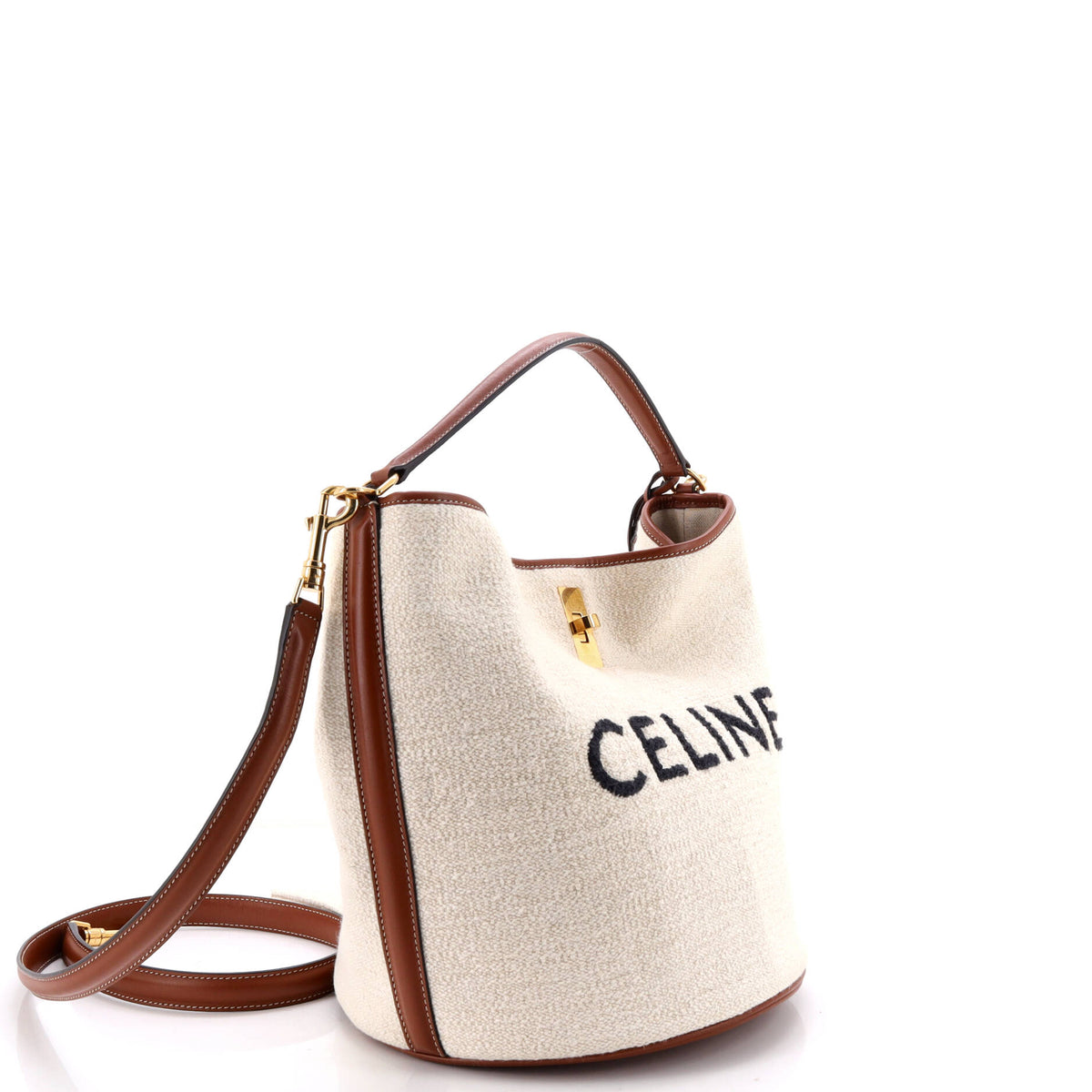 Celine Bucket 16 Bag Printed Canvas
