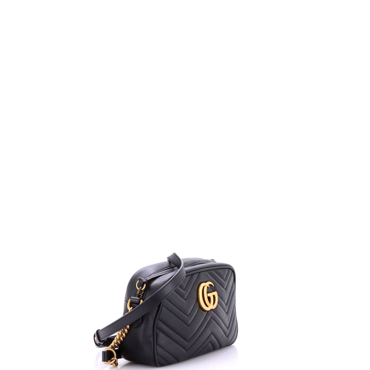 Gucci GG Marmont Shoulder Bag Matelasse Leather Small
