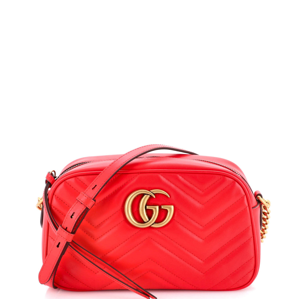 Gucci GG Marmont Shoulder Bag Matelasse Leather Small