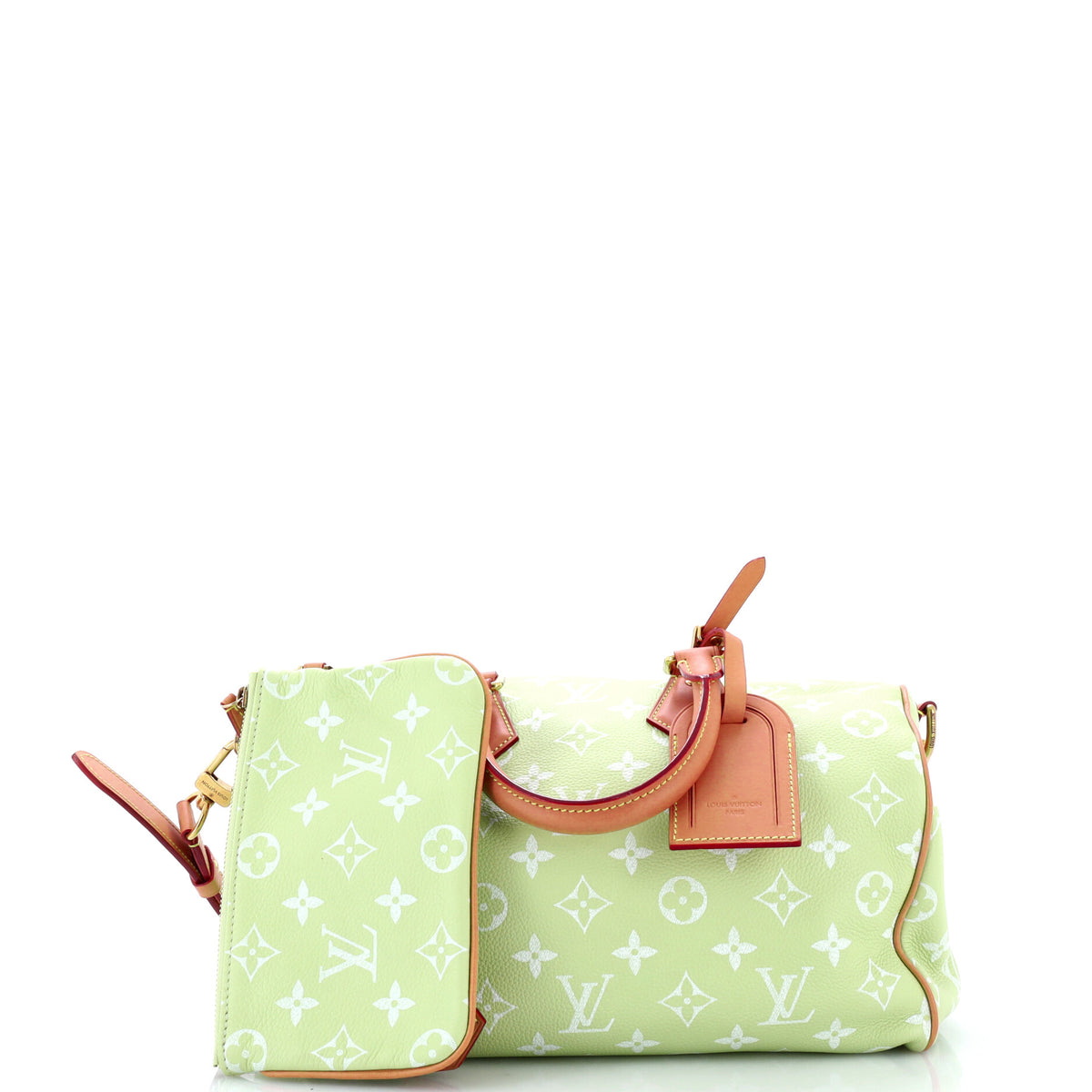 Louis Vuitton Speedy P9 Bandouliere Bag Monogram Leather 30