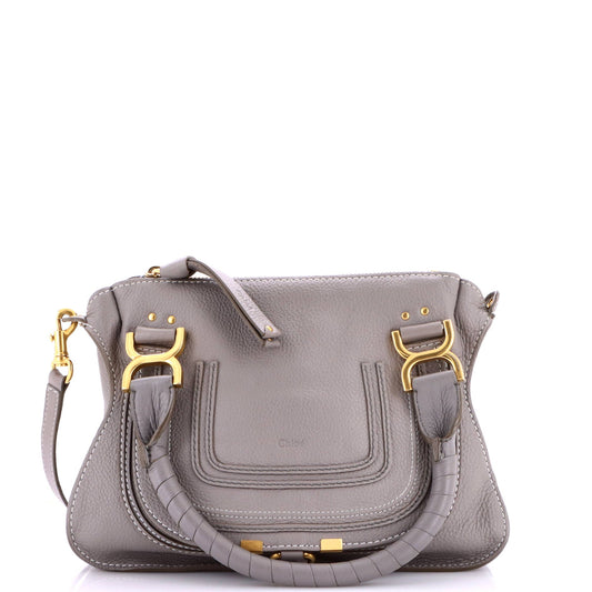 Chloe Marcie Satchel Leather Small