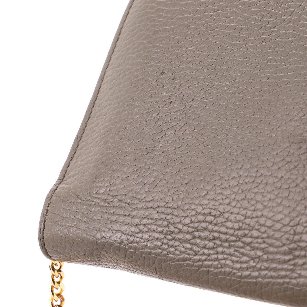 Gucci Interlocking Wallet on Chain Leather