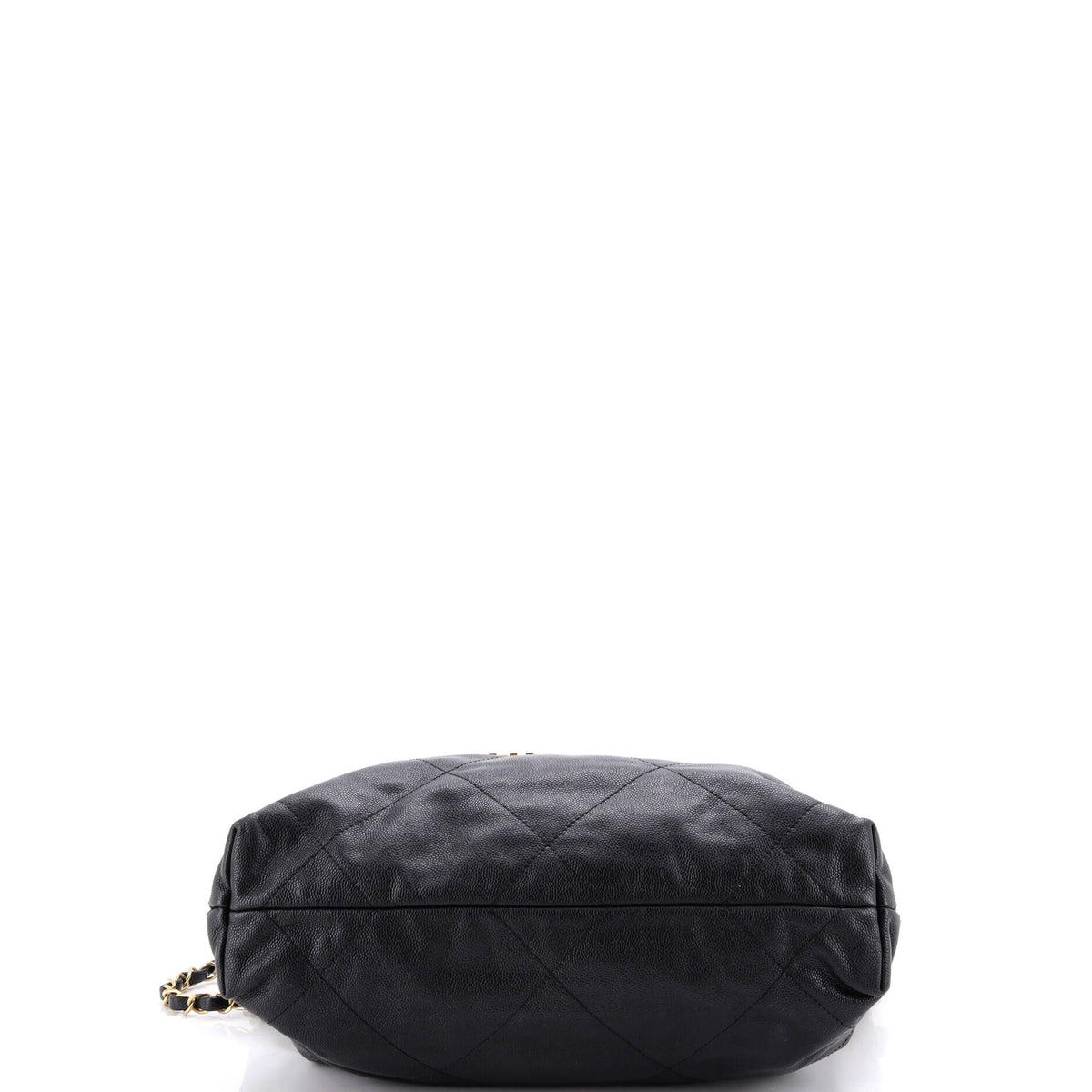 Chanel 22 Chain Hobo Quilted Caviar Small