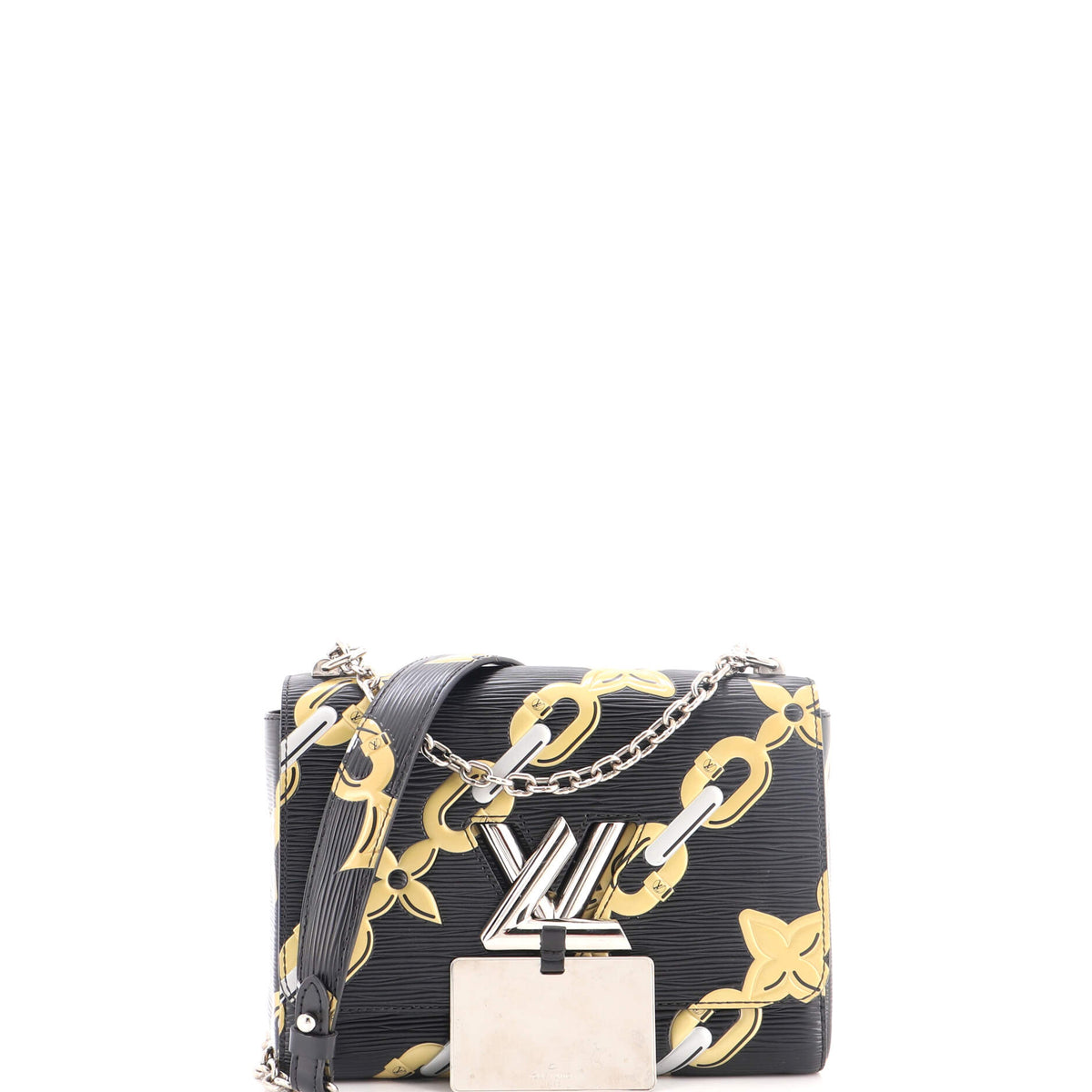 Louis Vuitton Twist Handbag Limited Edition Print Epi Leather MM