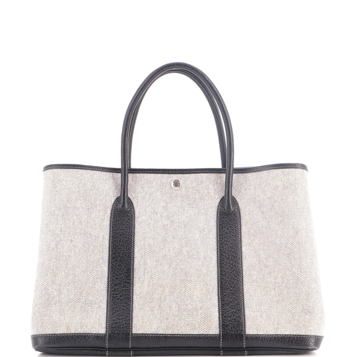 Hermes Garden Party Tote Toile and Leather 36