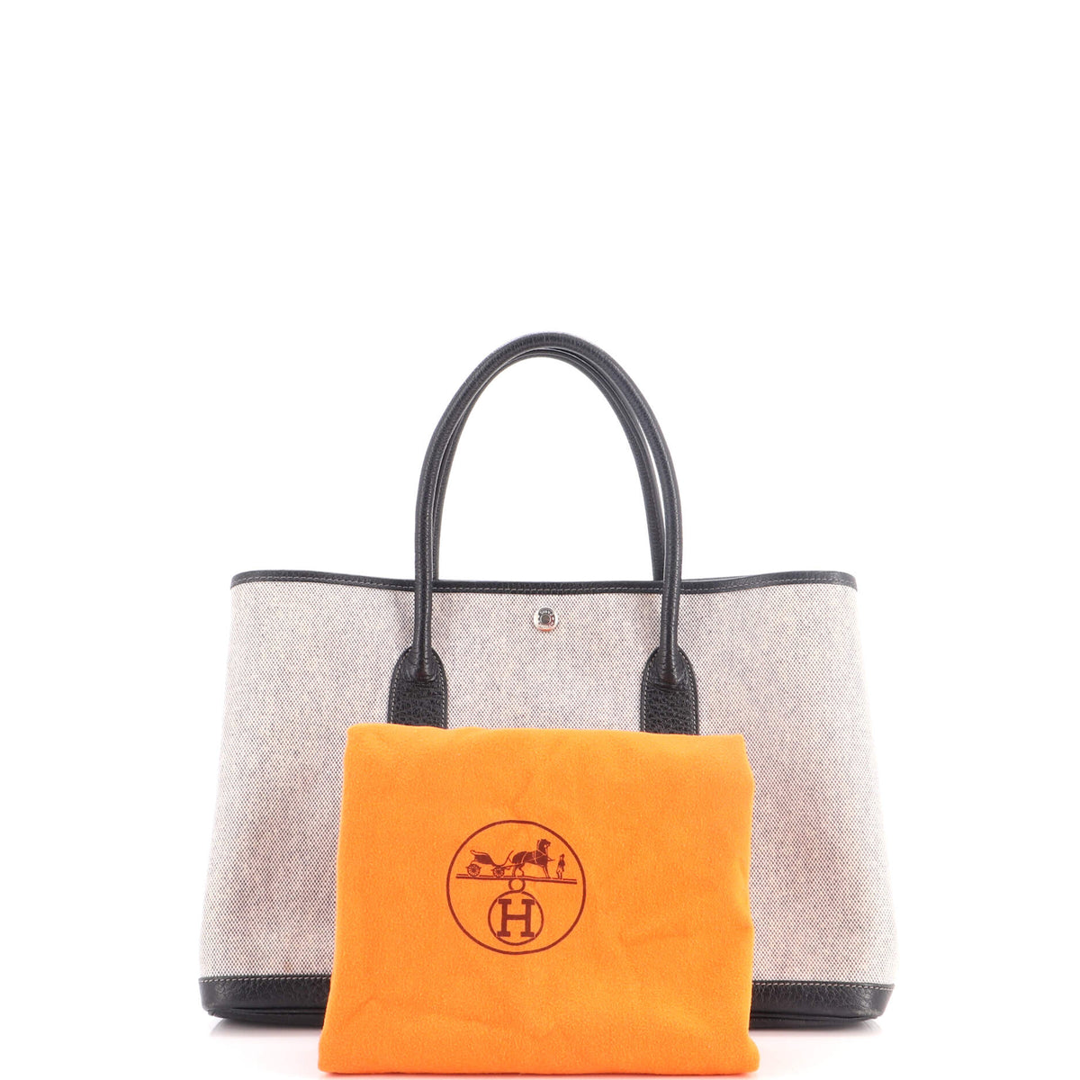 Hermes Garden Party Tote Toile and Leather 36