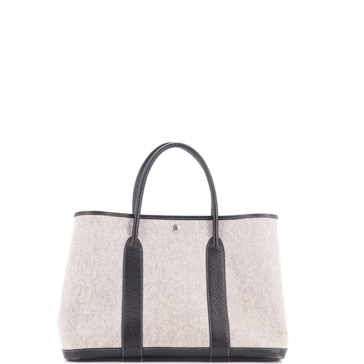 Hermes Garden Party Tote Toile and Leather 36