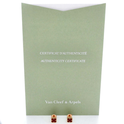 VAN CLEEF スウィートアルハンブラ ピアス 18Kローズゴールド