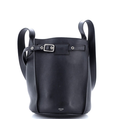 セリーヌ ロングストラップ ビッグバッグ バケット レザー なし