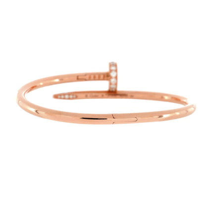 CARTIER ジュスト アンクル ブレスレット 18Kローズゴールド