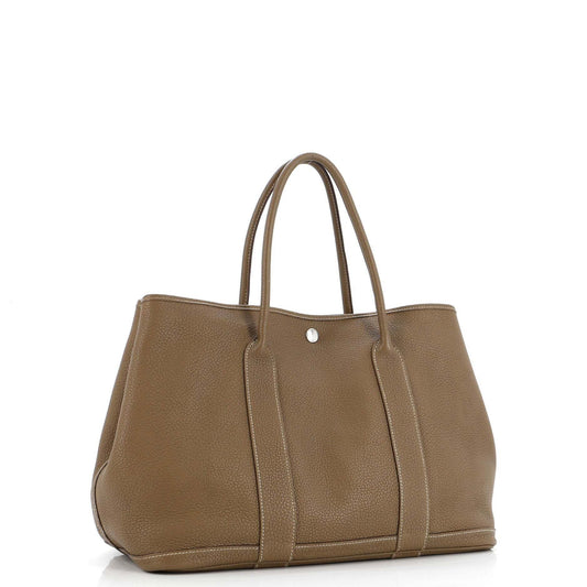 HERMESガーデンパーティートートレザー36