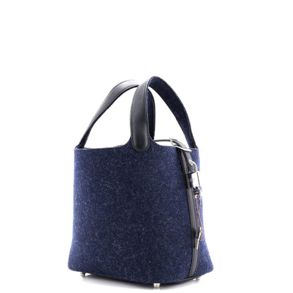 HERMESピコタンロックバッグ フェルトレザー PM