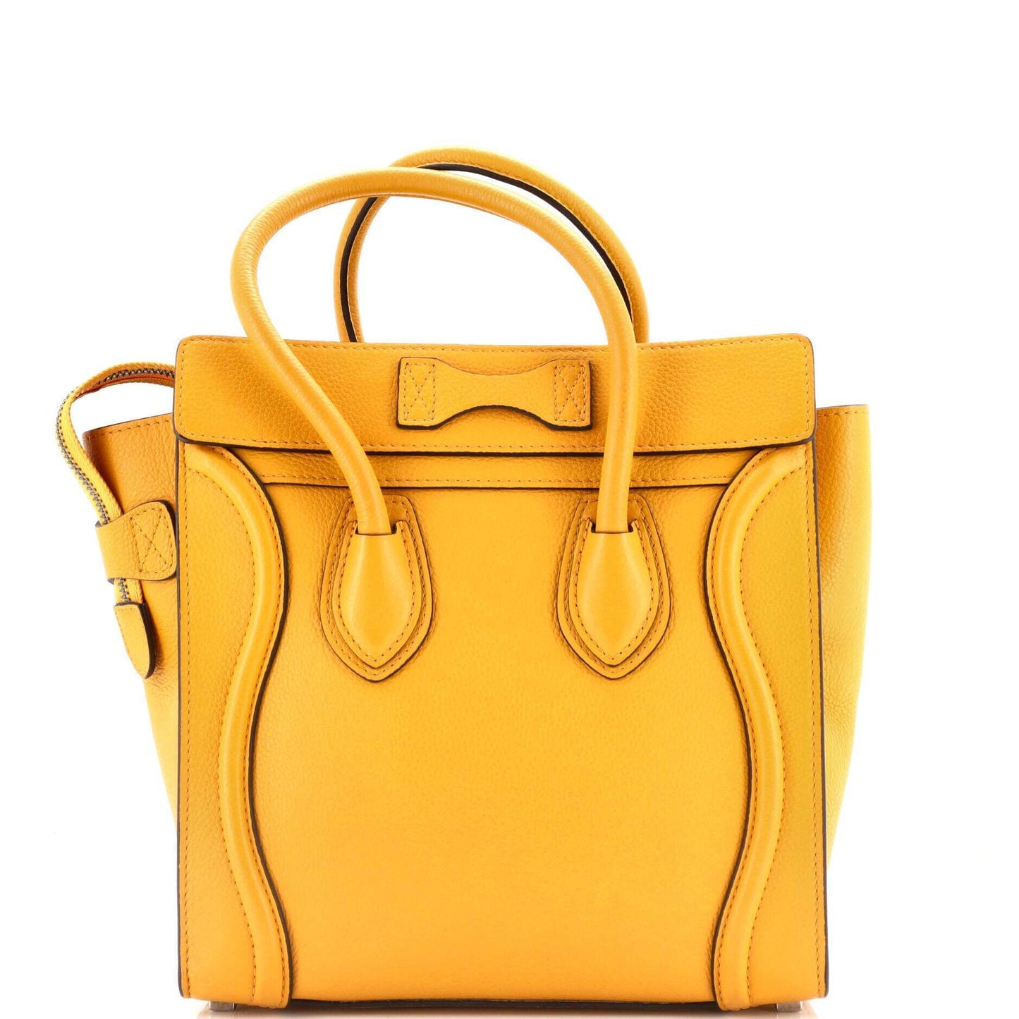 セリーヌ ラゲッジバッグ グレイニーレザー マイクロ