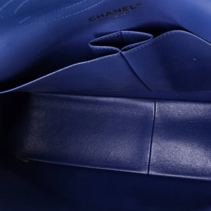 CHANELダブルフラップ シェブロン