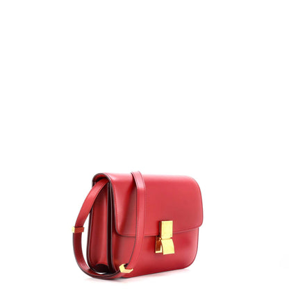 セリーヌ クラシック ボックスバッグ スムースレザー ミディアム