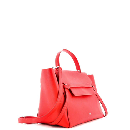 セリーヌ ベルトバッグ テクスチャードレザー ミニ