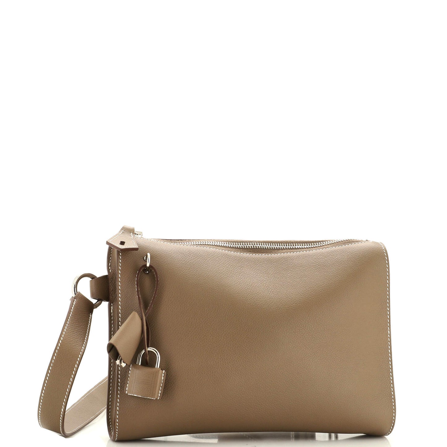 メンズHERMES ボリトルポーチ エトゥープ