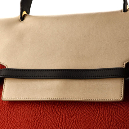 セリーヌ ベルトバッグ テクスチャードレザー ミディアム