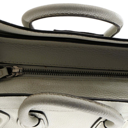 セリーヌ ラゲッジバッグ グレイニーレザー ナノ