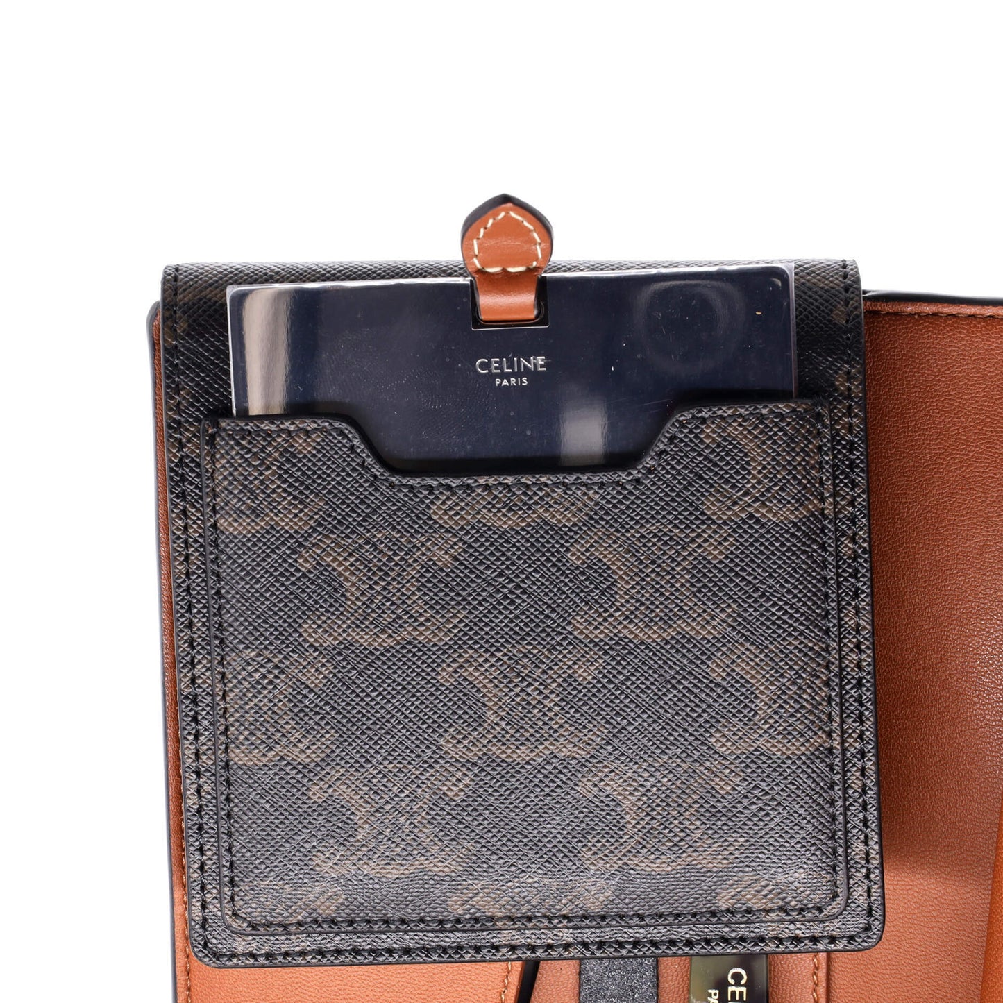 Celine Travel Kit Triomphe Coated Canvas None