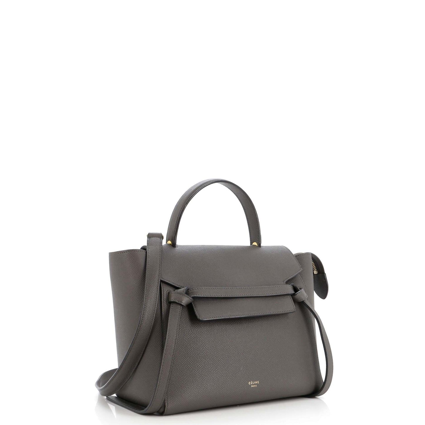 セリーヌ ベルトバッグ テクスチャードレザー マイクロ