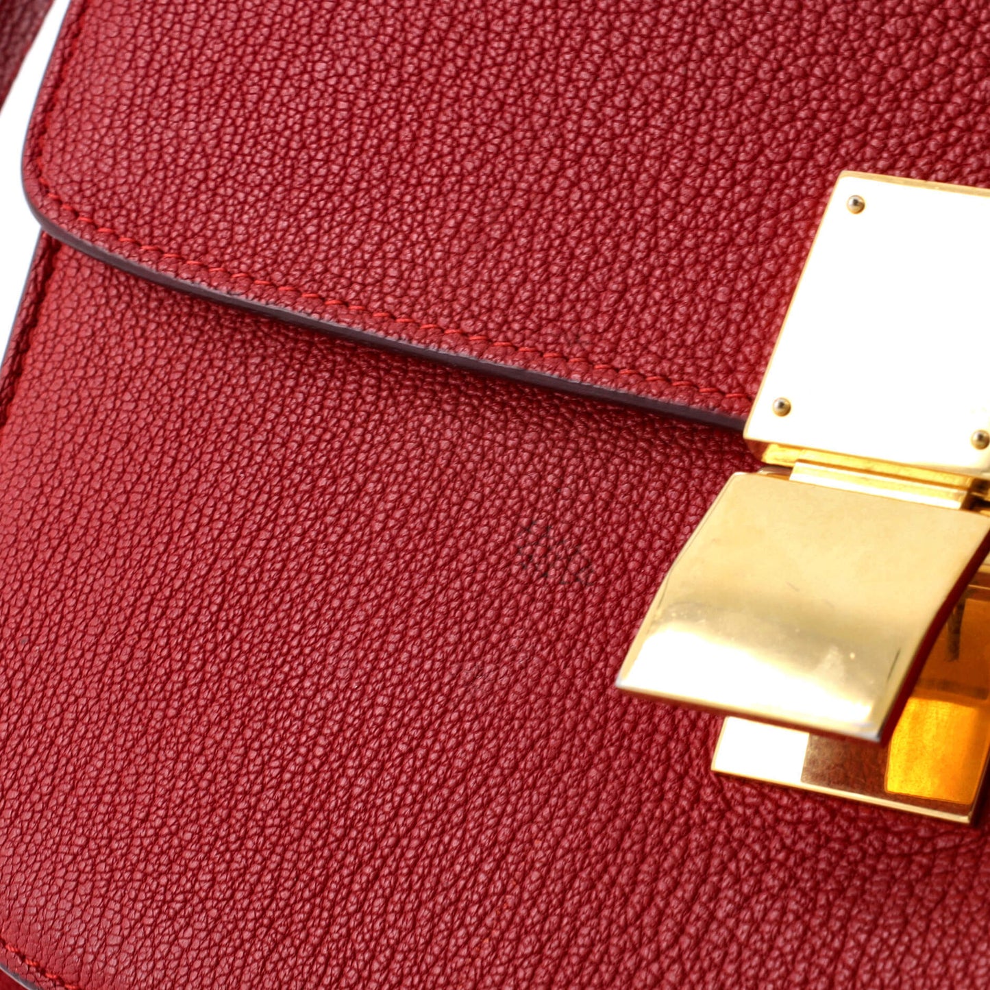 セリーヌ クラシック ボックスバッグ グレイニーレザー ミディアム