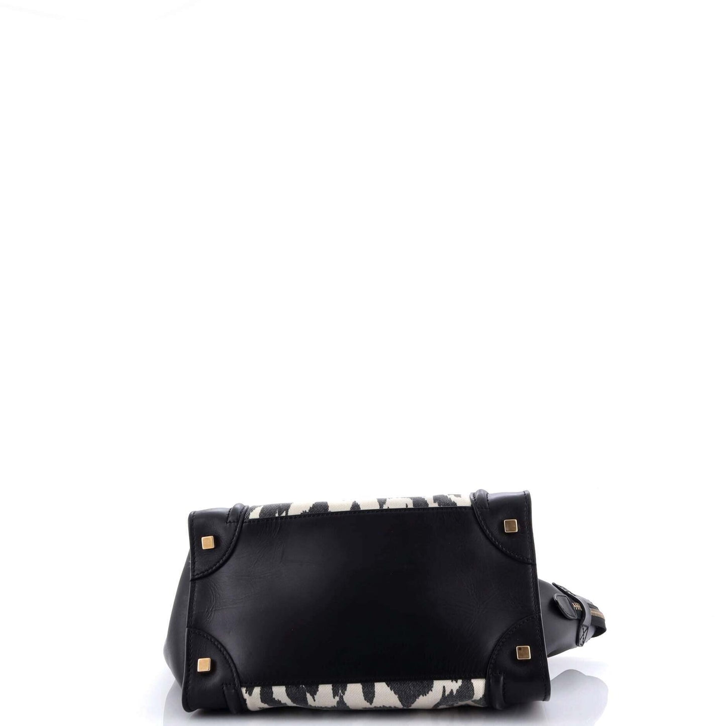 セリーヌ ラゲッジバッグ プリントキャンバス＆レザー ミニ