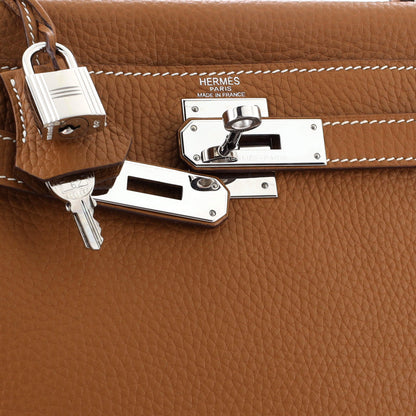 HERMESケリー ブラウンクレマンス 28