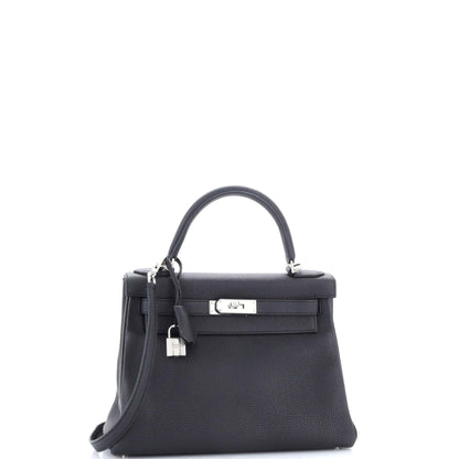 エルメス ケリー ブラック トゴ 28