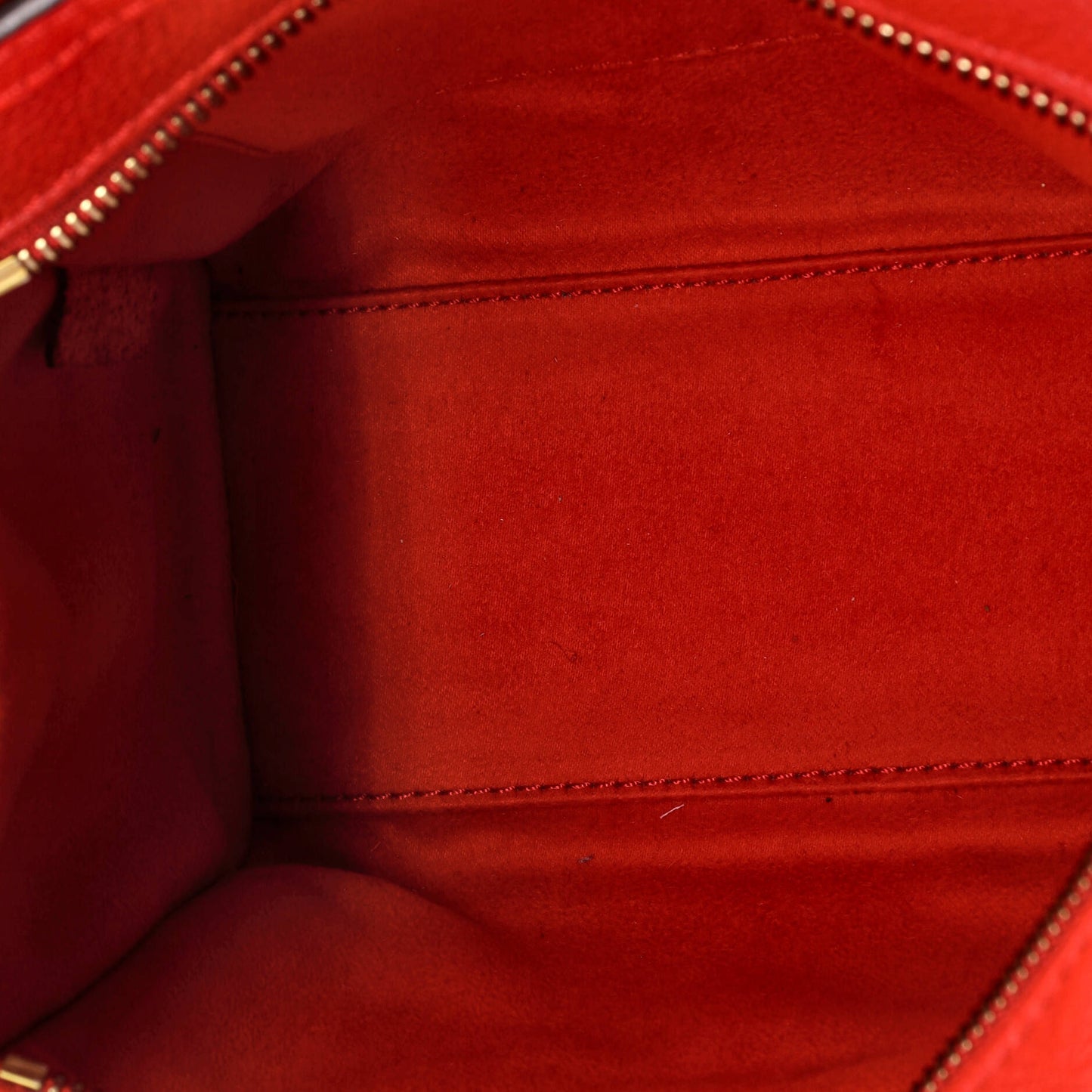 セリーヌ ラゲッジバッグ グレイニーレザー ナノ