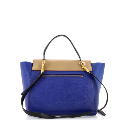 セリーヌ バイカラー ベルトバッグ レザー ミニ