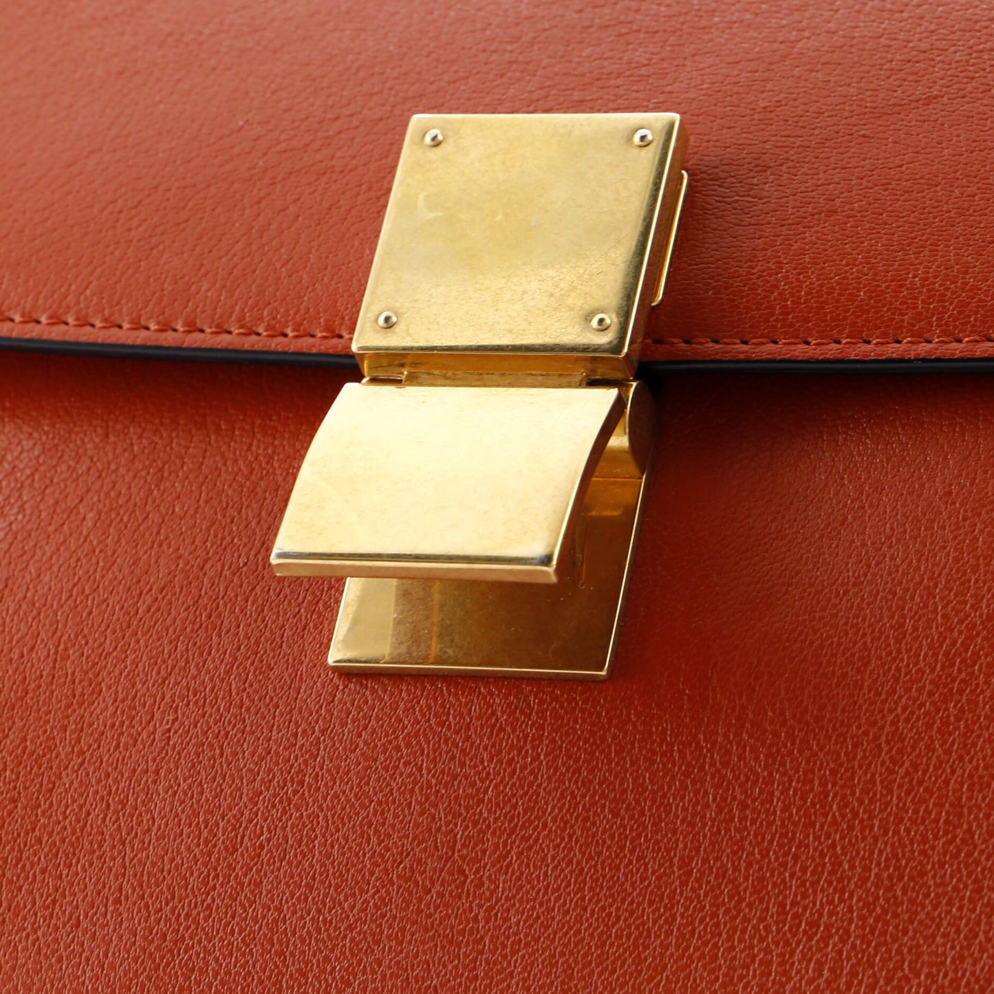 セリーヌ クラシック ボックスバッグ スムースレザー ミディアム