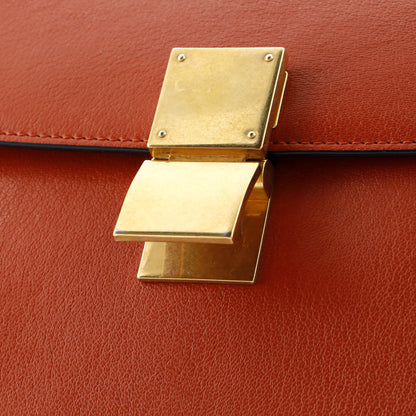 セリーヌ クラシック ボックスバッグ スムースレザー ミディアム