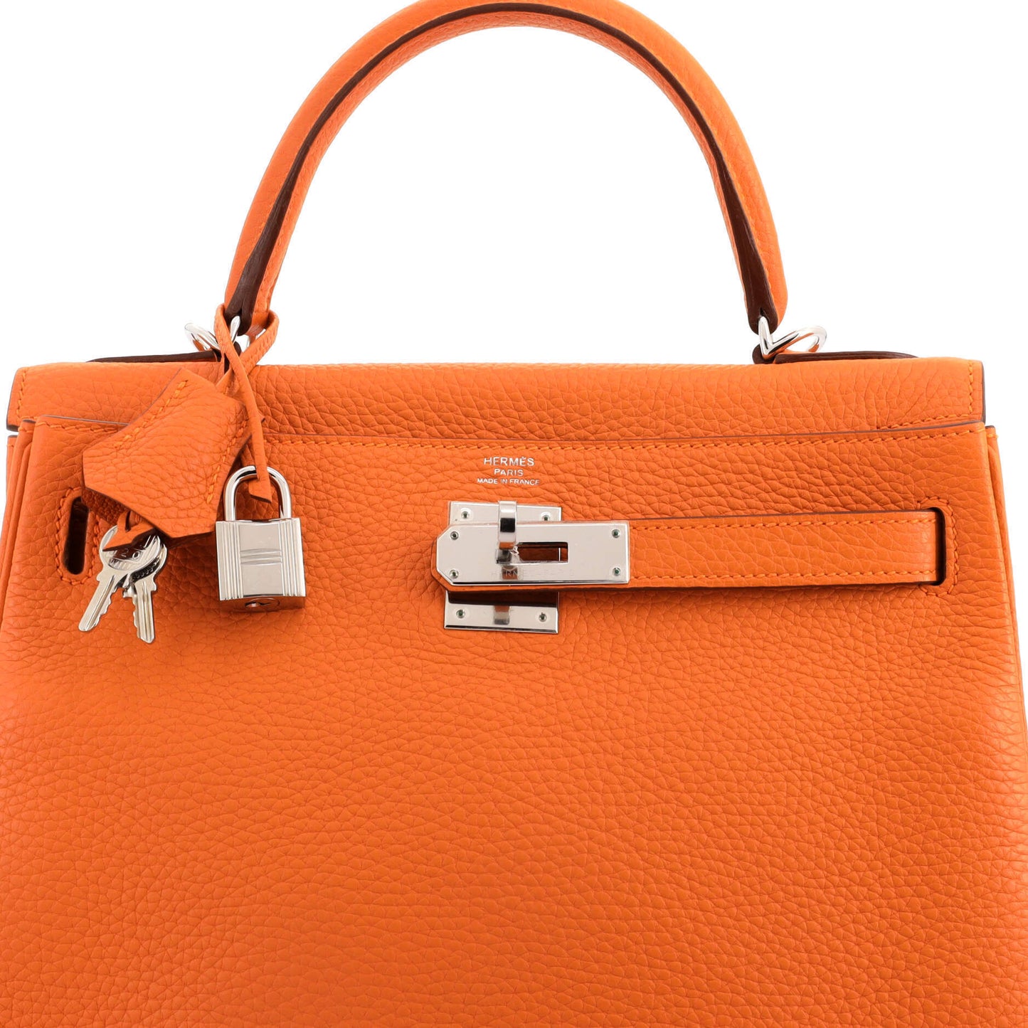 HERMESケリー オレンジクレマンス 28