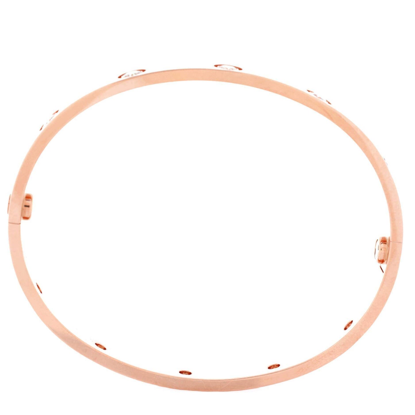 カルティエラブ 10 ブレスレット ローズゴールド